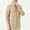 Beige, variant on Vertical Rib Knit Jacket for Men Full-Zip Stand Collar Long Sleeve Ribbed Sweater Outer Top Fall Navy XXS