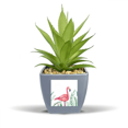 thumbnail image 1 of Tropical Flango Animal s Fake Pineapple Flower Pot Vase Mini Decor, 1 of 3