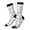 3 Black, variant on Monkey Submarine Captain Print Adult Socks for Men & Women,Calf Socks, Ankle Socks,Boots Socks,Breathable Casual Sock,Unisex Crew Socks