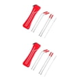 thumbnail image 1 of Bearachild Stainless Steel Straws Reusable Metal Straw Straight Tube Kitchen Sucking Tool Bendable for Camping Hiking Outdoor Type3 NO3 Bearachild CBP592597, 1 of 5