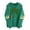 D#Green, variant on St Patricks Day Outfits for Women Leopard Shamrock Print Sweatshirt Drop Shoulder Hoodie with Pocket Irish Green Long Sleeve Shirt
