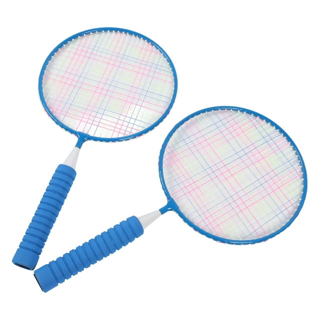 Kids Sports Badminton Racket Set Children Badminton Set Racket Shuttlecocks Bag Grip Strap
