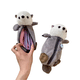 thumbnail image 2 of Estuche para lápices Cute Otter, de felpa, con cierre, 20 x 9 cm, 2 of 2