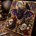 thumbnail image 3 of Qwtwty Halloween Pearl Art Kit for Beginner, DIY Diamond Crystal Rhinestones Painting Kits for Bedroom Living Room Bathroom Wall Decor Gift, 3 of 8