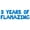 Blue, variant on Letter Balloons - 3 YEARS OF FLAMAZING 16" Inch Alphabet Letters Foil Mylar Balloon 3rd Birthday Party Banner (Green)