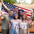 thumbnail image 6 of Ourshome 15 Pcs 250th Anniversary Party Favors,USA 4th of July Accessories,Headbands Necklaces Glasses,Patriotic Party Favors for 250th Anniversary Fourth of July Independence Day Supplies, 6 of 7