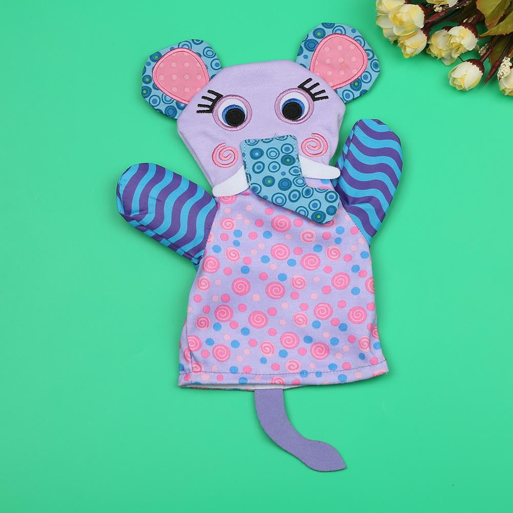 Mgaxyff Hand Puppets,Hand Puppet,Cute Animals Finger Puppets Story Time Plush Fabric Toys For