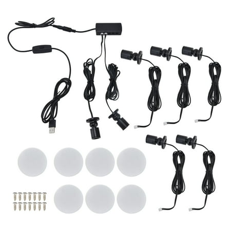 

Jewelry Display Lamp White Light 3 Installation Methods Prevent Oxidation Dimmable LED Cabinet Light Aluminum Body For