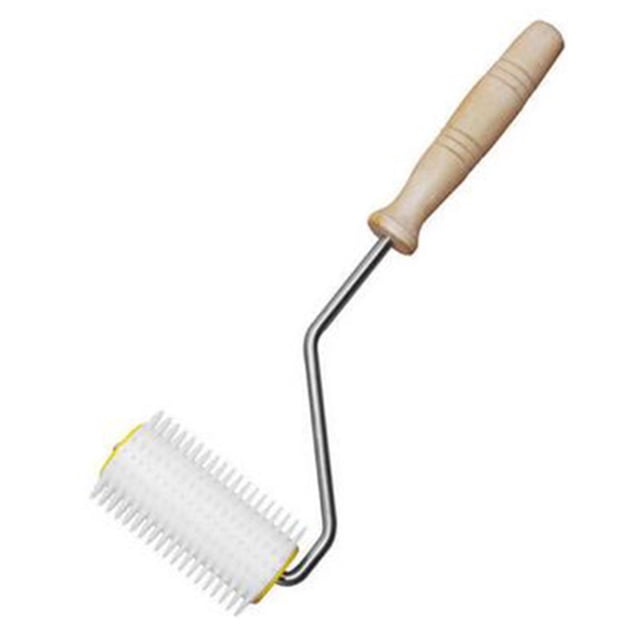 Extractor de miel, panal de abeja, suministros de apicultura, mango de madera, desmontable, acero inoxidable
