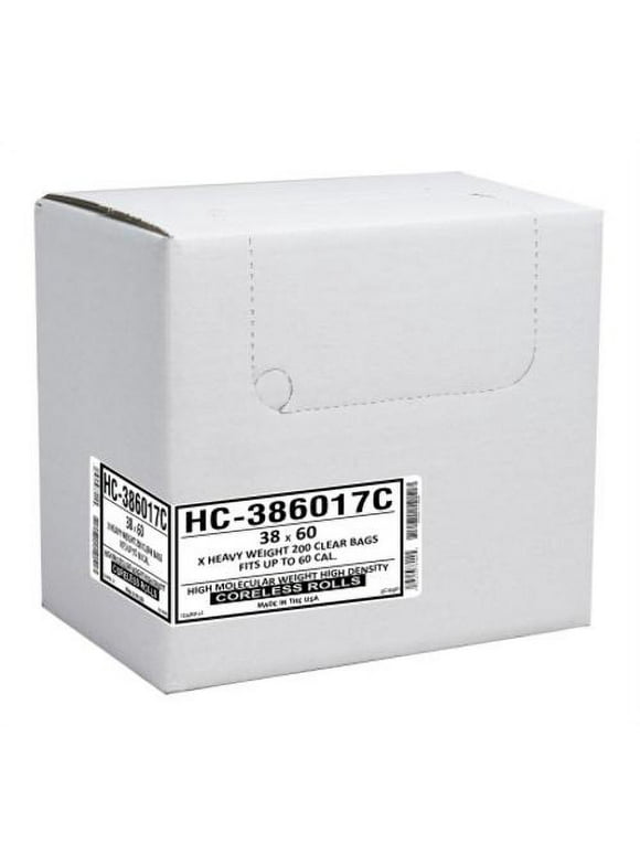 Aluf Plastics HC-434816C High Density Commercial Can Liner, 56 Gallon
