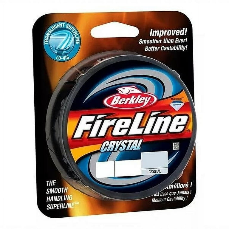 2 pack) Berkley FireLine® Fishing Line, Crystal, 30 lb Test