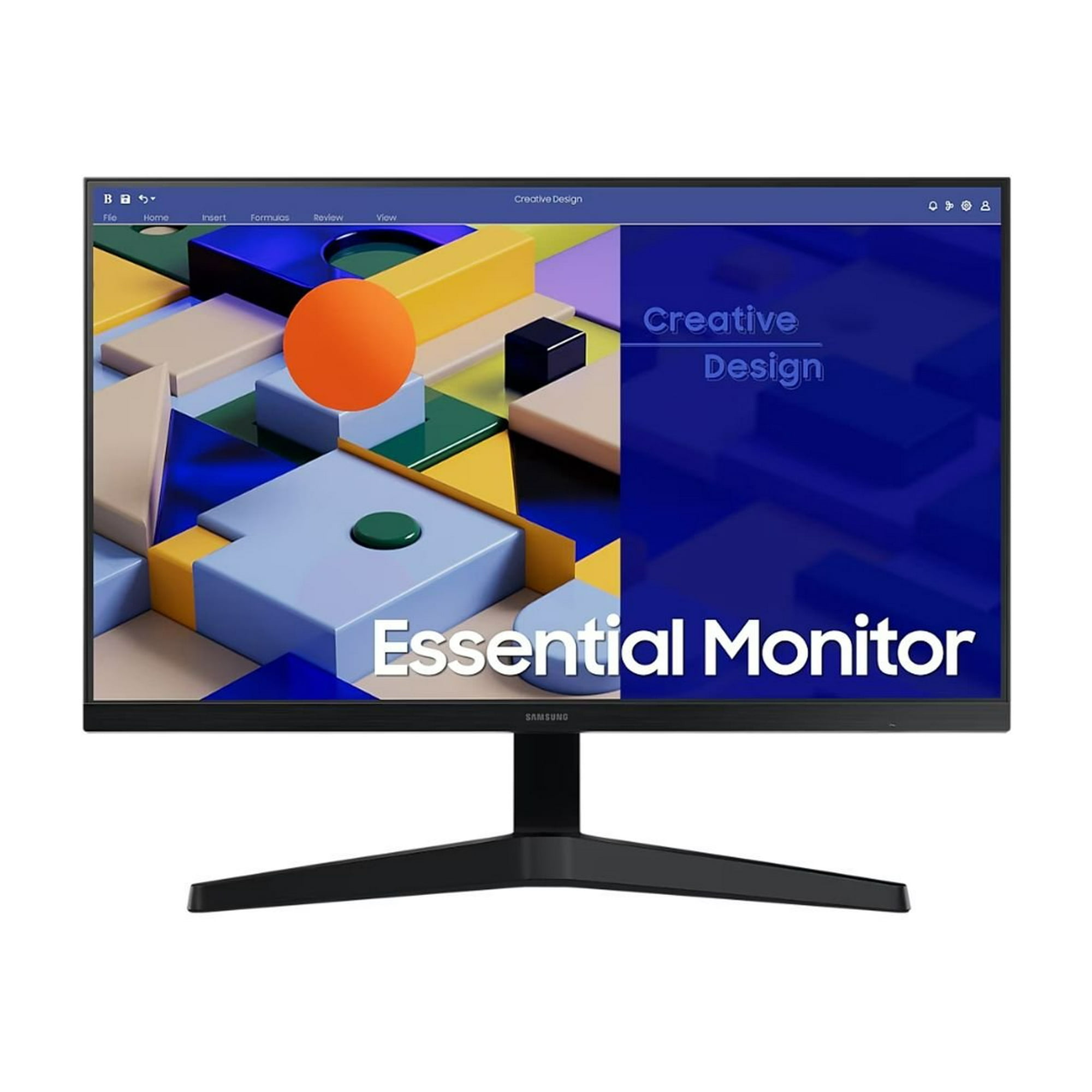 Monitor Essential De 24"" (Ips, Full Hd, Hdmi Vga, Vesa)