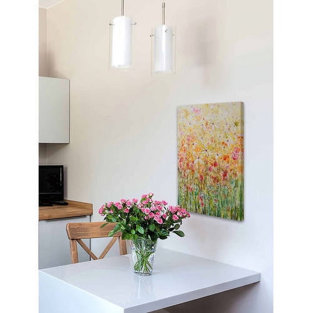 "Daisy Chain 22" Painting Print on Wrapped Canvas