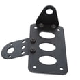 thumbnail image 4 of License Plate Mount Bracket, License Plate Holder 18x10cm Universal Electroplating  For Motorcycle, 4 of 8