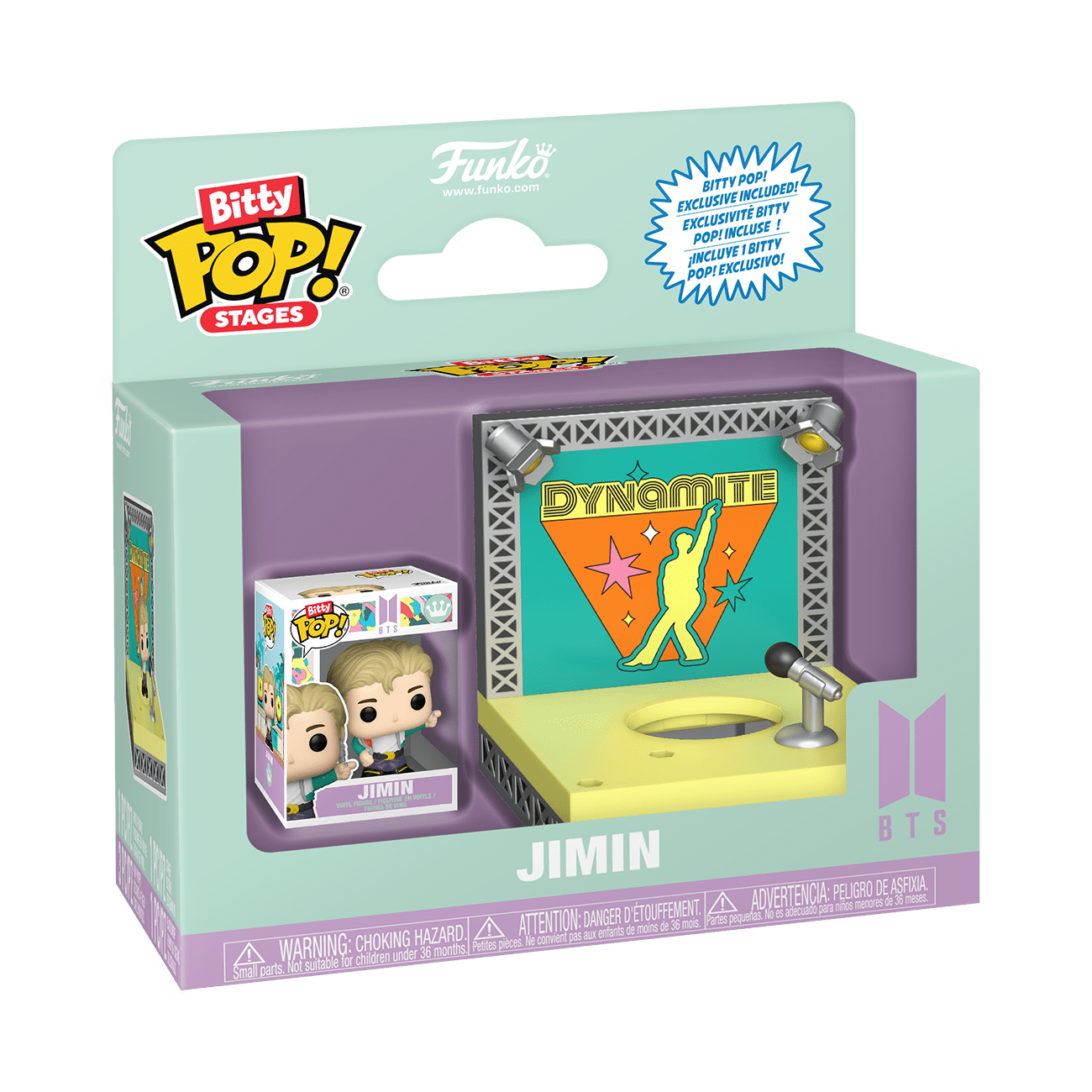 Funko Bitty POP! Stage: BTS - Dynamite - Jimin Collectible Vinyl