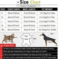 thumbnail image 5 of LANFENG Cute Raincoat for Small Dogs with Hood and Boots Detachable Tail Puppy Botton Down Rain Jacket Full Boby 4 Leg Jumpsuit Waterproof Lightweight Clothes, 5 of 16