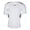 White & Gray, variant on Schutt Integrated Padded Adult Football Shirt, Size Small, White/Gray