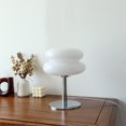 thumbnail image 1 of Egg Tart Table Lamp,Egg Tart Table Lamp Glass Table Lamp Bedside Light Unrivaled Performance, 1 of 1