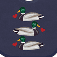 thumbnail image 4 of Inktastic Mallard Ducks Boys or Girls Baby Bib, 4 of 4