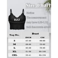 thumbnail image 7 of Aivtalk Women Lace Bralette Camisole Ladies Push Up Bra Pad Seamless Bandeau Floral Tank Tops Vest M Black for Valentine's Day, 7 of 7