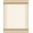 Light Brown Ivory, Pattern 12, variant on ODIKA 8'x10' Washable Area Rug Non-Shedding, Easy Care, Striped Casual Border Design With Banded Stripes And Boho Accents for King Size Bedroom Under Bed, Master Suite