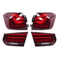 thumbnail image 3 of Taillights Assembly Led Tail Light Brake Lamp Fog Lamp For M4 GTS Design Dynamic Full LED Tail Lights With Sequential Turn Signal Fit For 3 Series F30 F80 M3 2012-2019, 3 of 8