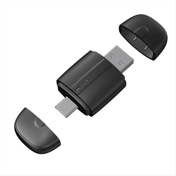 Adaptador Inalámbrico CarPlay Android Auto 2 en 1, Adaptador Inteligente USB Tipo C con Cable A Inalámbrico para Control de Coche.