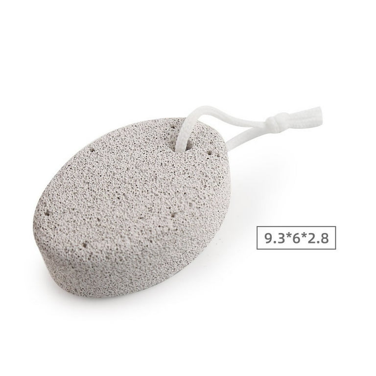 Pumice Stone - Pumice Stone for Feet - Natural Foot Scrubber Stone for  Callus Remover - Natural Vulcan Pumice Stone - Foot exfoliator - Shower Foot  Scrubber - Piedra pomez para pies (Dark Grey)