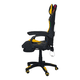 thumbnail image 4 of Silla Gamer Led RGB Ergonomica con Masajeador, descansa pies, reclinable y cabecera Azul con Negro, 4 of 8