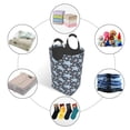 thumbnail image 4 of Disketp Turtle Square Laundry Bag Large Collapsible Dirty Clothes Bags With Handles Waterproof Essentials Storage For College Dorm, Family, 4 of 5