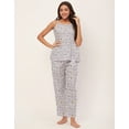 thumbnail image 3 of Moomaya Sleepwear, Printed Sleeveless Nightsuit Set, Camisole Top & Pants Pjs Set, 3 of 9