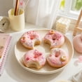 thumbnail image 4 of Simulated Notch Tooth Mark Donut Squishy Fidget Squeeze Toy, Daily Pressure Relieving Sensory Toy, Compact Handheld Play Toy for Kids Adults, Desktop Display and Party Favor Supply(1PCS), 4 of 5