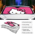 thumbnail image 5 of Windshield Sun Shade Foldable Car Front Window Sunshade For Car Suv Trucks Vans - Best Heat Shield Blocker Visor Cover Blocks Uv Rays And Keeps Your Vehicle Cool-Small, 5 of 5