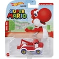 thumbnail image 4 of Hot Wheels Yoshi Red Super Mario Vehicle, 4 of 4