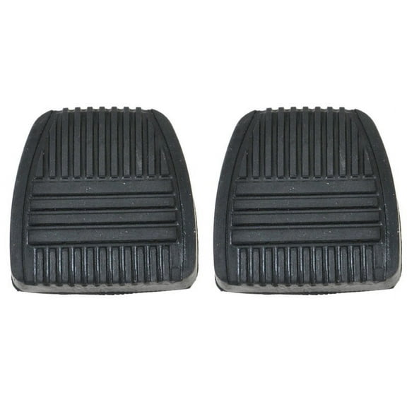 TRQ Manual Transmission Clutch & Brake Pedal Pad Pair Set NEW for Toyota Lexus INA42855