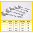 thumbnail image 4 of CAROOTU Round Soup Spoons for Kids Aduls Stainless Steel Dishwasher Safe Spoon, 4 of 7