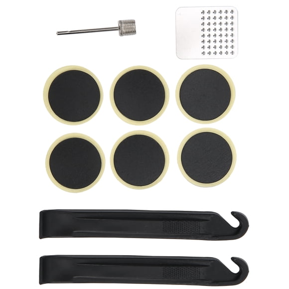 Bicycle Tire Repair Kit, Plastic+steel Ultra-thin Inner Tube Repair Kit Light Weight  For Bike Shops