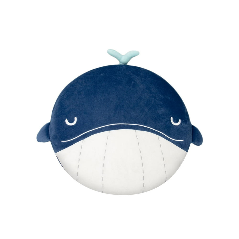 MINISO Stuffed Animal Whale Flat Plush Toy Pillow Anime Plush Toy