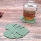 thumbnail image 1 of Posavasos de silicona con forma de hoja, almohadilla aislante para mesa, posavasos para decoración de mesa de comedor, soporte para bebidas calientes, 1 of 8