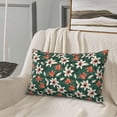 thumbnail image 5 of Daiia Lilies Flowers Bedding Waterproof Pillow Protector Zippered Queen – Bed Bug Proof Pillow Encasement-20"x30", 5 of 6