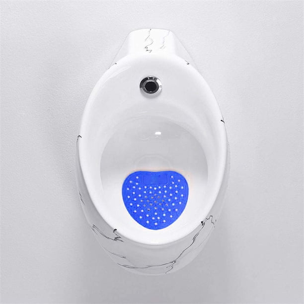 Advancent Desodorante inofensivo y respetuoso con el medio ambiente para mamparas de urinario Desodorizador de mamparas de urinario Inodoro Juegos de accesorios de baño Azul