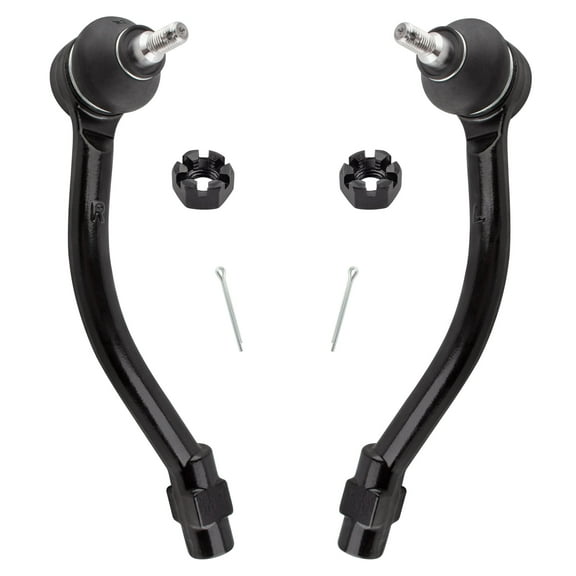 BOXI 2pcs Front Outer Tie Rod Ends Fit for Hyundai Elantra 2011-2016/Elantra GT 2013-2017/Veloster 2012-2017 / for Kia Soul 2014-2019/Soul EV 2015-2019 | ES801074 ES801075