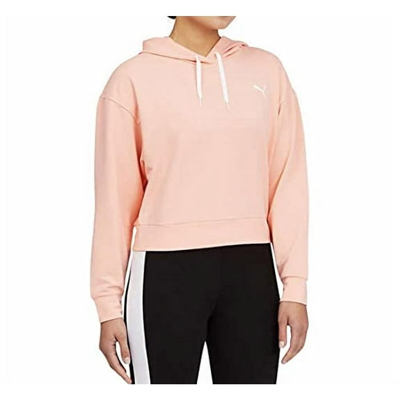 Puma Women's Modern Sport Hoodie (Apricot Blush, X-Large)