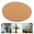 thumbnail image 5 of Gongc Cork Plant Coaster Round Mat: Soft Corkboard Pad (8 Inch), 5 of 5