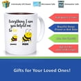 thumbnail image 2 of Everything I Am You Helped Me To Bee Mother Day Coffee Mug Beer Stein Water Bottle, Ceramic Novelty Coffee Mug, Tea Cup, Gift Present For Birthday, Christmas Thanksgiving Fe, 2 of 2