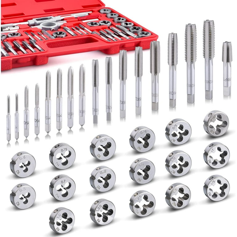 best choice 40 piece tap and die set metric sizes essential