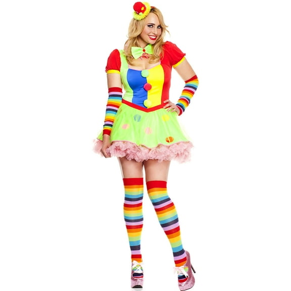 Music Legs Women's Adult Women's Plus Size Big Top Babe Costume