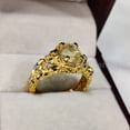 thumbnail image 4 of Natural Citrine Ring, Citrine Mens Designer Ring, November Birthstone, Yellow Gold, 925 Sterling Silver, CZ Mens Ring, Christmas, Thanksgiving, Handmade, Statement Jewelry, Mens Ring Citrine Jewelry, 4 of 7