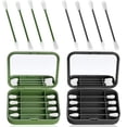 thumbnail image 1 of 8 Count Reusable Silicone Q Tip Cotton Swabs Portable Silicone Swab, 1 of 4