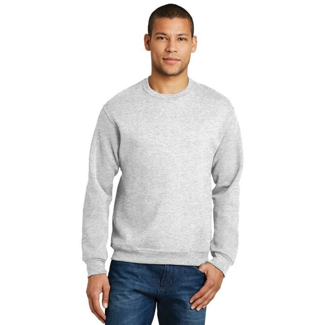 Jerzees Chandail en Molleton Ras du Cou NuBlend pour Hommes - 562M